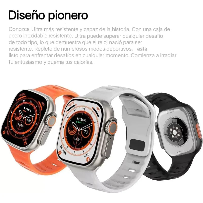 Combo Smartwatch Airpods Pro Cargador X8